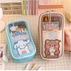 LILOVE Kawaii Pencil Case - Cute Pencil Case Aesthetic for