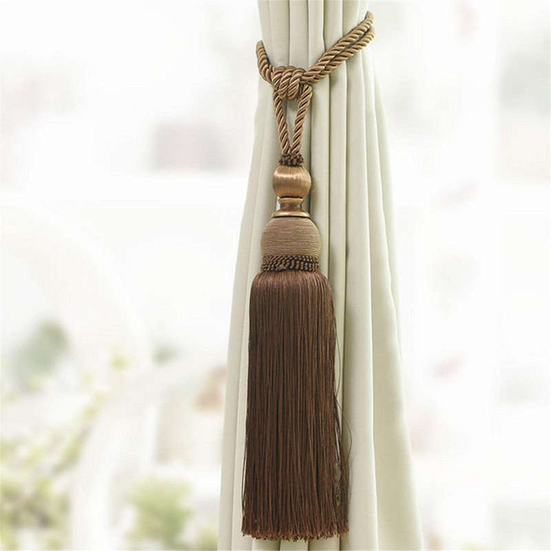 Selling Wonderful Curtain Holdbacks Curtains Tiebacks Home Decorative Braided Buckle