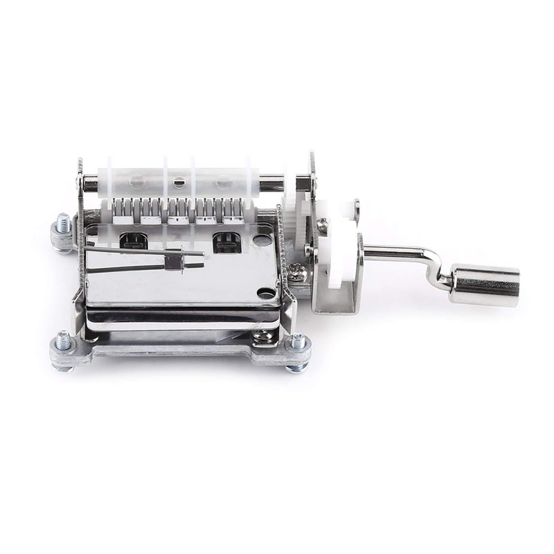 DIY Music Box Kit, Bewinner 15 Note Tape Hand Crank