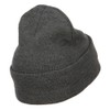 e4Hats.com Veteran USA Flag Embroidered Long Beanie - Dk Grey