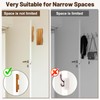 Wood Wall Mounted Clothes Drying Rack, Small Spaces Foldable Clothes