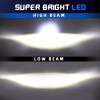 Uni-shine DOT 4PCS 5-3/4 5.75" LED Headlights RGB DRL for