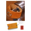Crossroad Key Cover, Leather Gadget, Tochigi Leather, Genuine Leather, Men's,