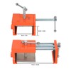Biugaaufai 2 Pack Cabinet Clamps - Professional Cabinetry Clamps, Cabinet