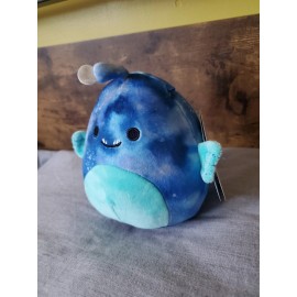 Squishmallows Deezo Angler Fish with Light Horn Blue 5" Plush NWT