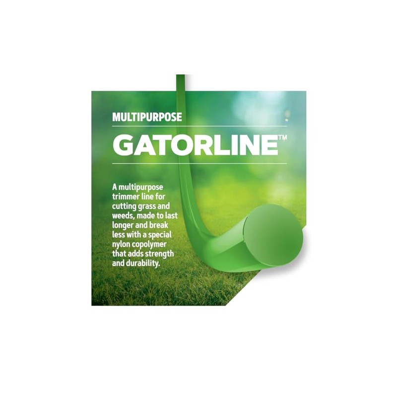 Oregon Gatorline Square Weed Wacker/String Trimmer Line, .08 in. by