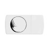 'Golf Ball' Pill Box with Tablet Splitter (PI00029877)