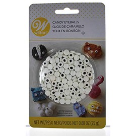 Wilton 710-7236 Mini Candy Eyeballs, 24 Count