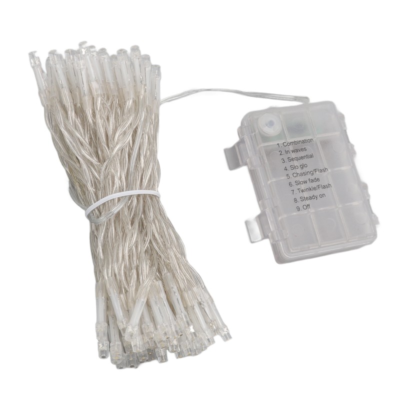 LED String Lights Dimmable Timing Battery Remote Control String Lights