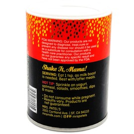 Mrs. Patel's Lactation Sprinkles, Munch Crunch, Savory Seeds & Superfoods, Sprinkle on Meals and Snacks, For Breastfeeding & Pumping Moms, Ayurvedically Inspired, Vegan, GF, Fenugreek Free (1 Shaker)