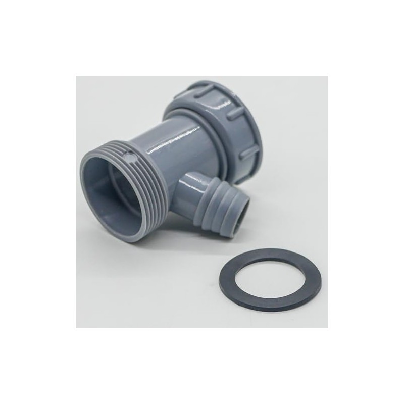 XJKJ 2 pcs kitchen sink drain pipe adapter Y-shaped, 1.77