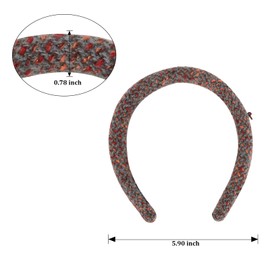 Luixenir Fabric Headband for Women Fashion Headband, BowKnot Hairband Soft Head Bands No Slip Hairband Hair Accessories