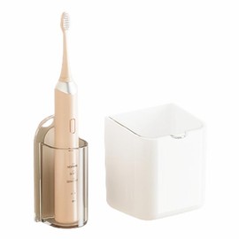 Electric Toothbrush Holder, Bathroom Wall Mounted Toothbrush Storage Base, Teeth Brush Stand Hanger, Dental Appliance Storage Rack (2PCS Electric Toothbrush Holder) - Color: 1PC Holder+1PC Storage Box