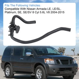 DICMIC HVAC Heater Unit Inlet Hose Control Valve Compatible with 2004-2015 Nissan Armada 5.6L V8 Replace# 92400-ZW10A, 92400-ZC300, 92400-ZW00A