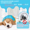 KIKNIN Inflatable Dog Cone Collar, Protective Recovery Collar Cone for