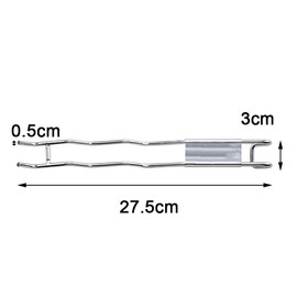 CFJIA BBQ Grill Grate Lifter Narrow Grid Grill Lifter Stainless Steel Barbecue Accessories for Camping