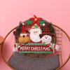 Christmas Wreath for Front Door Reindeer Snowman Santa Rattan Wreath