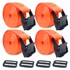Socpuro Cargo Tightening Belt, 6.6 ft (2 m), Cam Buckle,