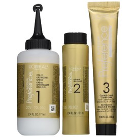 L'Oreal Paris Superior Preference Fade-Defying Color + Shine System, 5CG Iced Golden Brown (Packaging May Vary)