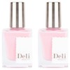 Deli Beauty Deep Syrup Lure in Mood Nail Color Glitter Manicure, MG09 Glam Pearl Light Pink, 10ml, 2 Pieces / 델리뷰티 딥시럽 루어인무드 네일컬러 글리터 매니큐어, MG09글램펄연핑크, 10ml, 2개