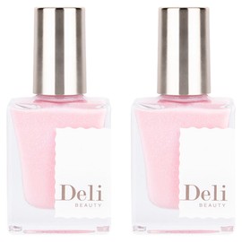 Deli Beauty Deep Syrup Lure in Mood Nail Color Glitter Manicure, MG09 Glam Pearl Light Pink, 10ml, 2 Pieces / 델리뷰티 딥시럽 루어인무드 네일컬러 글리터 매니큐어, MG09글램펄연핑크, 10ml, 2개