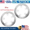carauto2000 11.8" Front Left Right Brake Rotors For Harley Electra
