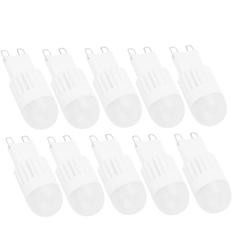 10Pcs G9 Bulbs 3W 5LED Bi Pin Light Source for