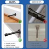 Spring Door Stopper, 12 Pcs 3-1/4 Inch Door Stop, Wall