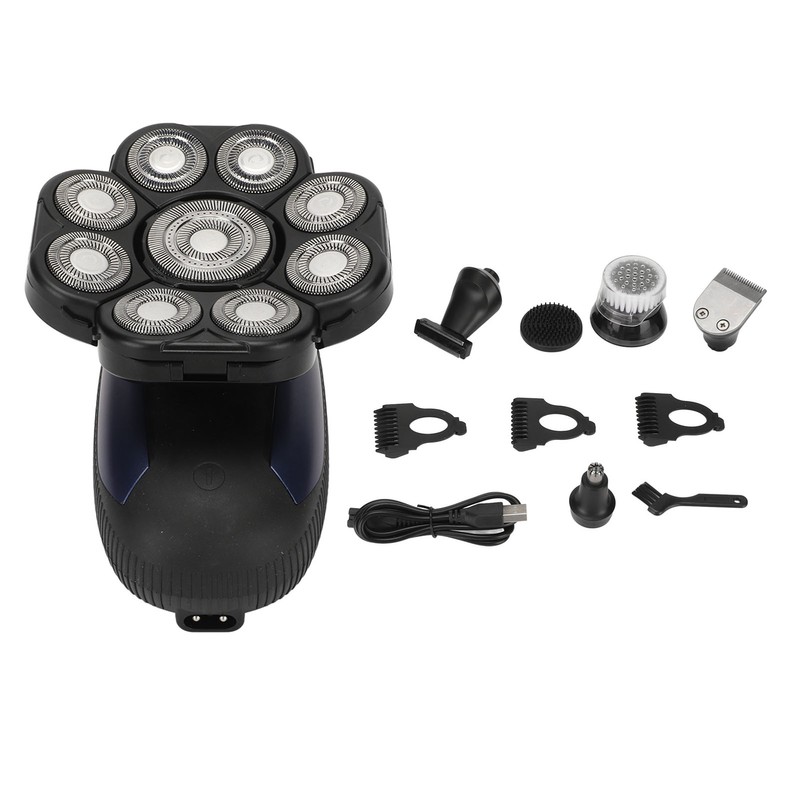 Electric Trimmer Machine Faster Charging Cordless Rechargeable 9 Cutter Heads