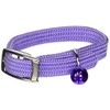 OmniPet Kool Kat Elastic Cat Safety Collar with Bell, Lavender,