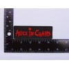 Alice in Chains R Patch Iron/Sew-on Embroidered 90s Metal Hard