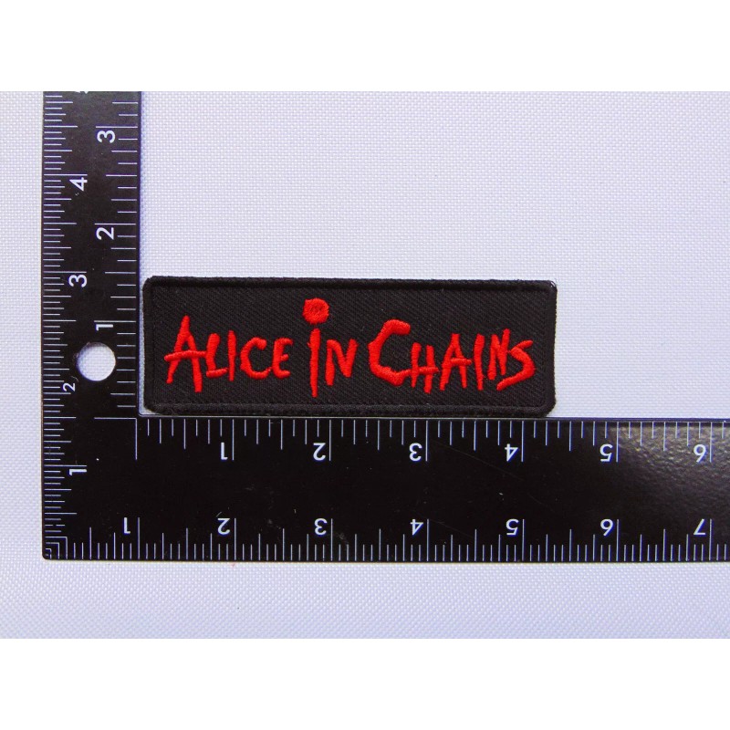 Alice in Chains R Patch Iron/Sew-on Embroidered 90s Metal Hard