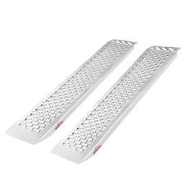 Ruedamann 47.2" L × 8.5" W Aluminum Loading Ramp, 880 lbs Capacity for ATV,Motorcycle,Truck,Quad,Lawn Mower,Snow Blower and More, 1 Pair