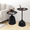 Xuthusman Modern Side Tables Nesting Tables, Round Coffee Side Table