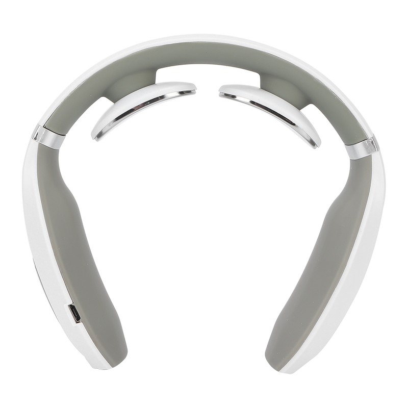 Smart Neck Massager Intelligent Electric Pulse Vertebra Cervical Massager RelaxerWhite