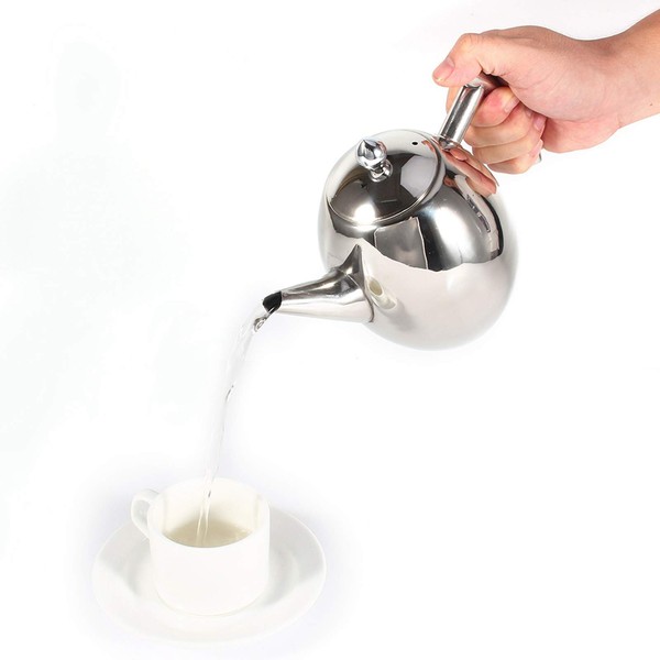 Steel Tea Pots, Silver Teapot Large Teapot Stainless Steel Teapot