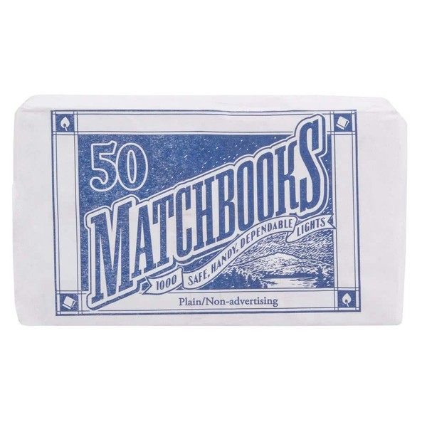 D.D. Bean & Sons 300 Matchbooks (6 Pack of 50 Matchbooks Each)