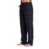 CYZ Men's 100% Cotton Super Soft Flannel Plaid Pajama Pants-CrocodileStripe-S