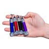2.5" Flashlight Keychain (12 Pack) 5 LED Lights Bright Flash