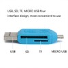 Micro USB2.0 Card Reader 2 in 1OTG Adapter Micro Portable
