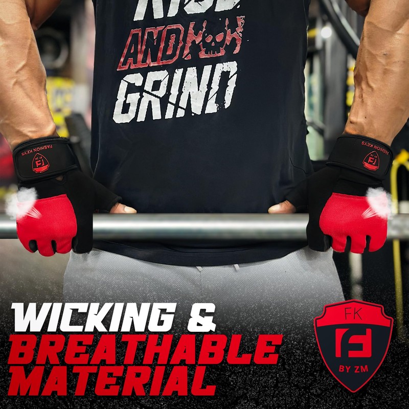 FK by ZM Gym Workout Gloves for Men & Women