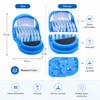 Shower Foot Scrubber for Easy Cleaning – Suction-Cup Foot Brush
