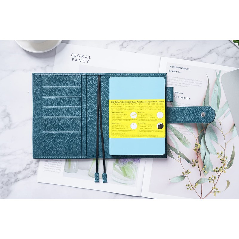 Moterm Leather Cover for A6 Notebook - Fits Hobonichi Cousin,
