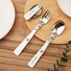 3pcs Folding Spoon and Fork for Thermos Funtainer Food Jar