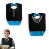 Adult Bibs Elderly Reusable Adult Bibs for Eating, Washable Waterproof