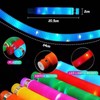 6 Pack Light Up POP Tubes - Sensory Fidget Toy