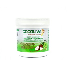 COCOLIVA Deep Recovery Hair Treatment - Professional Hair Care for Over-Processed and Damaged Hair - VERGARAT (16 Oz)