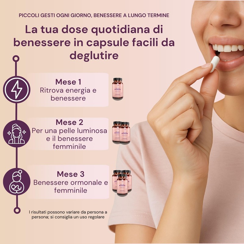 Myo Inositolo e D-Chiro Inositolo Integratore 4100mg - Capsule Vegane