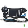 Dog Hands Free Leash with Zipper Pouch Water Bottle Holder