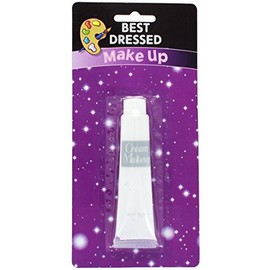 Professional White Cream Make Up Face Body Paint Fancy Dress 1 Oz Tube